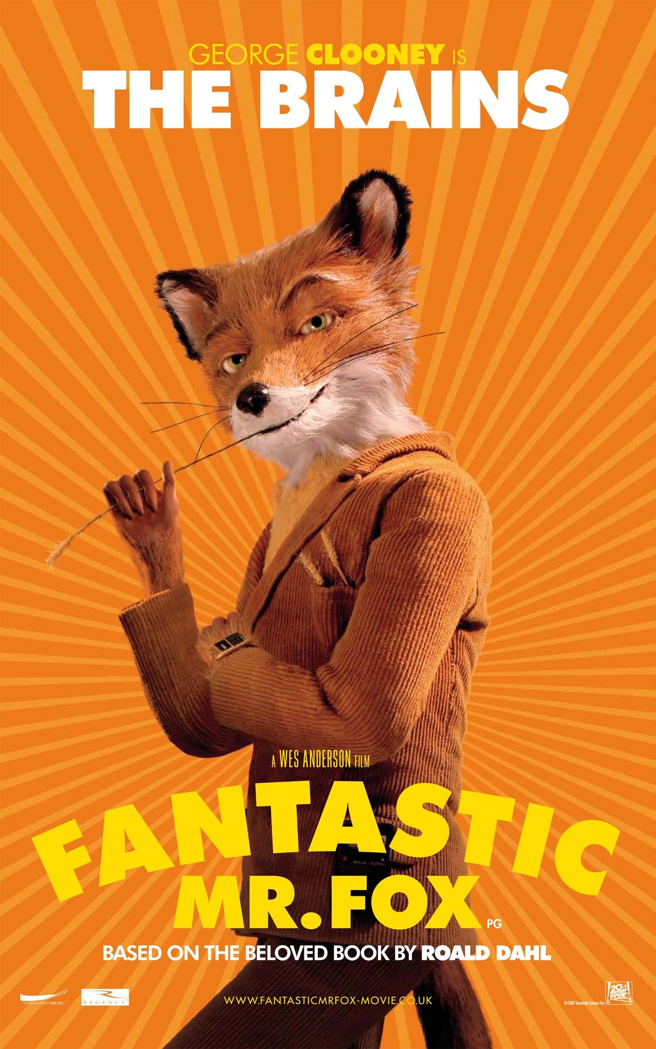 Mega Sized Movie Poster Image for Fantastic Mr. Fox (#3 of 11)