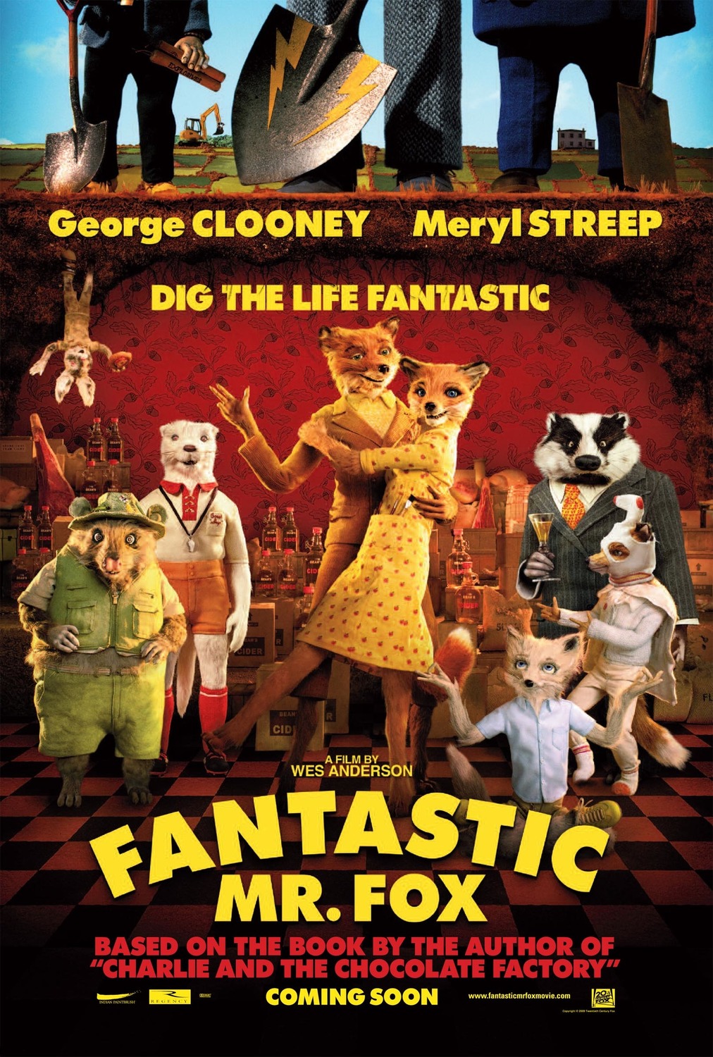 Extra Large Movie Poster Image for Fantastic Mr. Fox (#1 of 11)