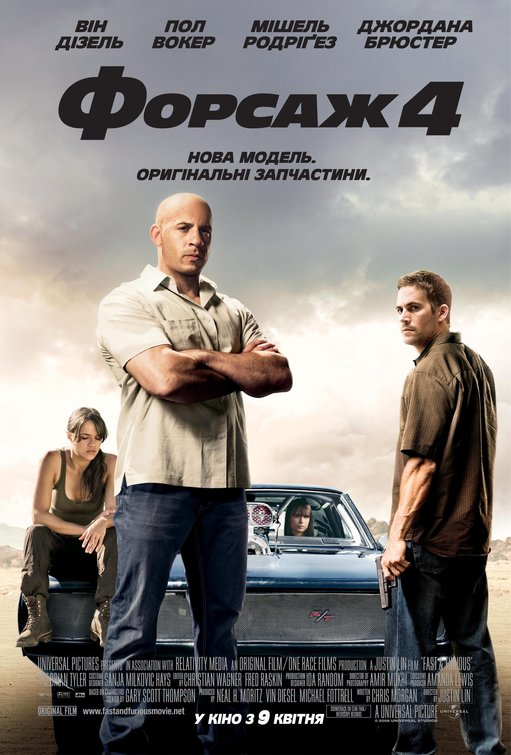 Fast & Furious Movie Poster