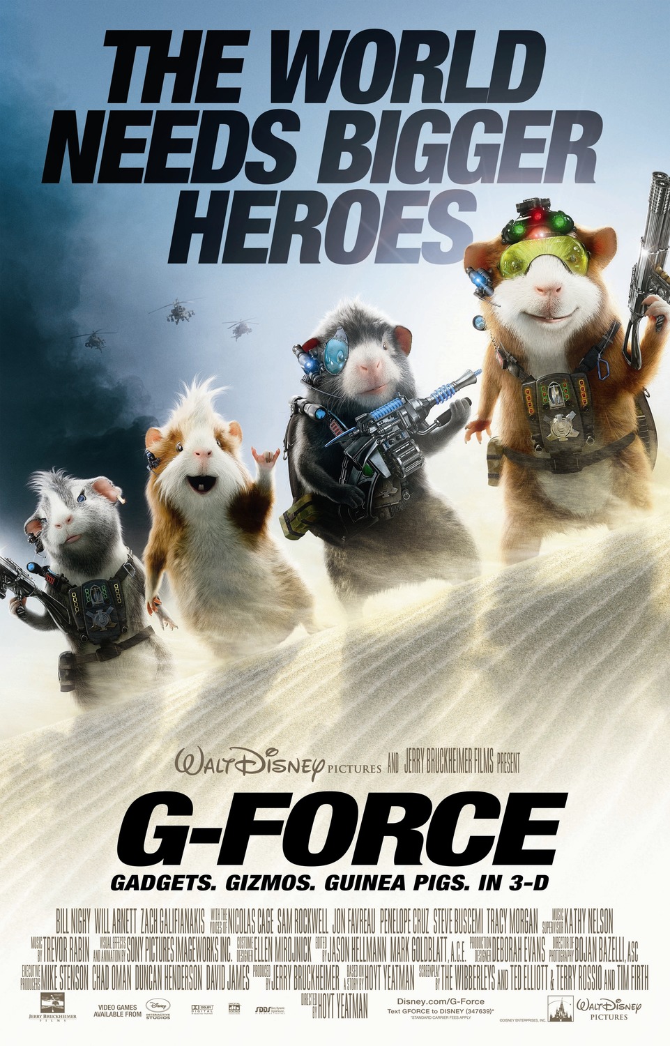 Extra Large Movie Poster Image for G-Force (#1 of 11)