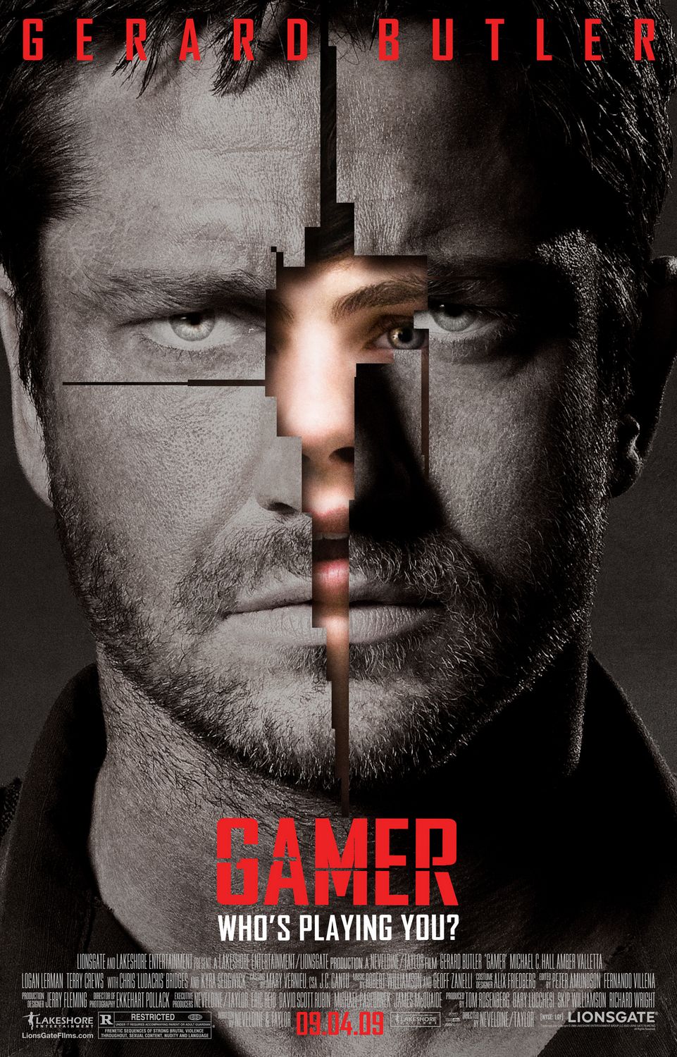 Extra Large Movie Poster Image for Gamer (#1 of 8)