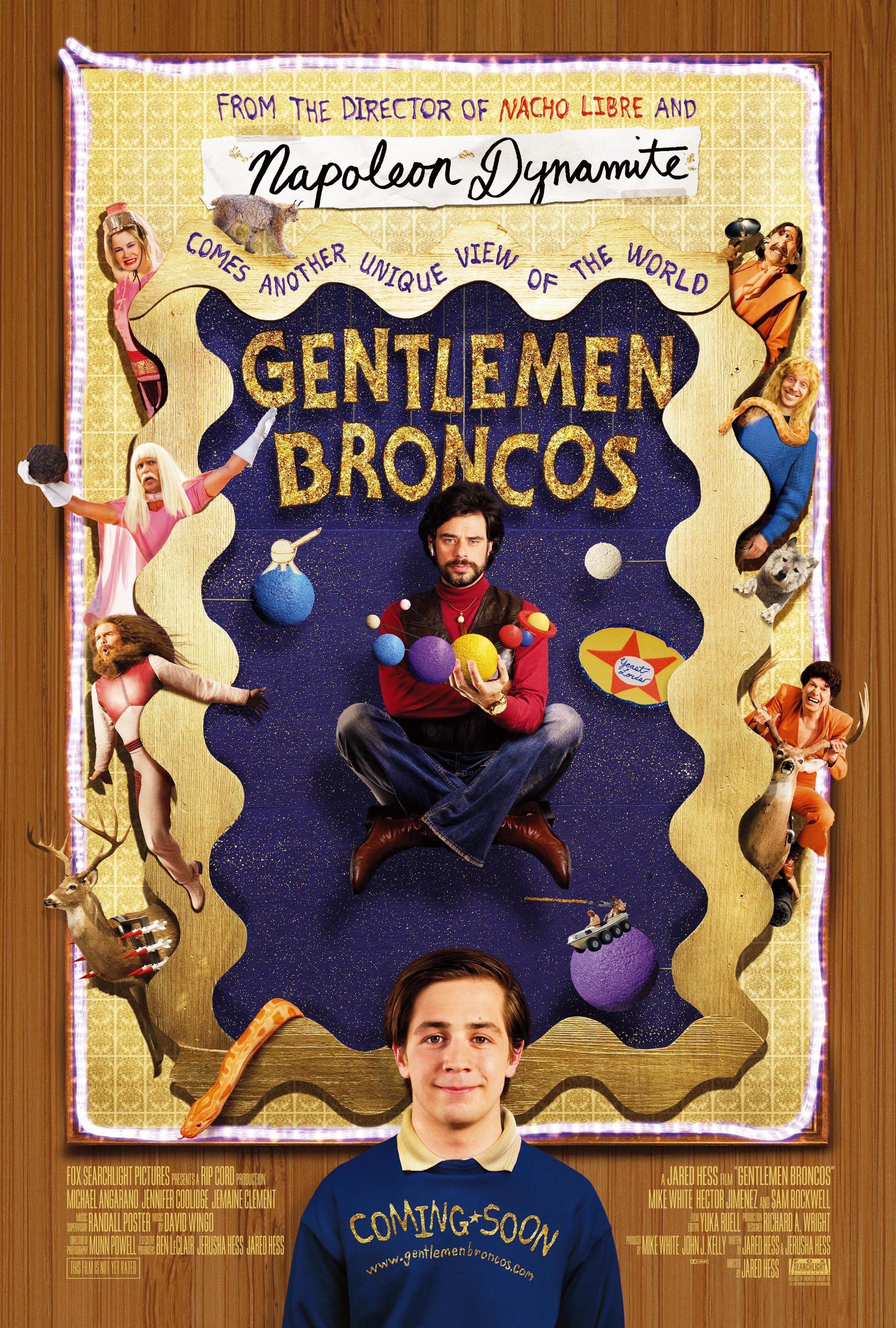 Mega Sized Movie Poster Image for Gentlemen Broncos 