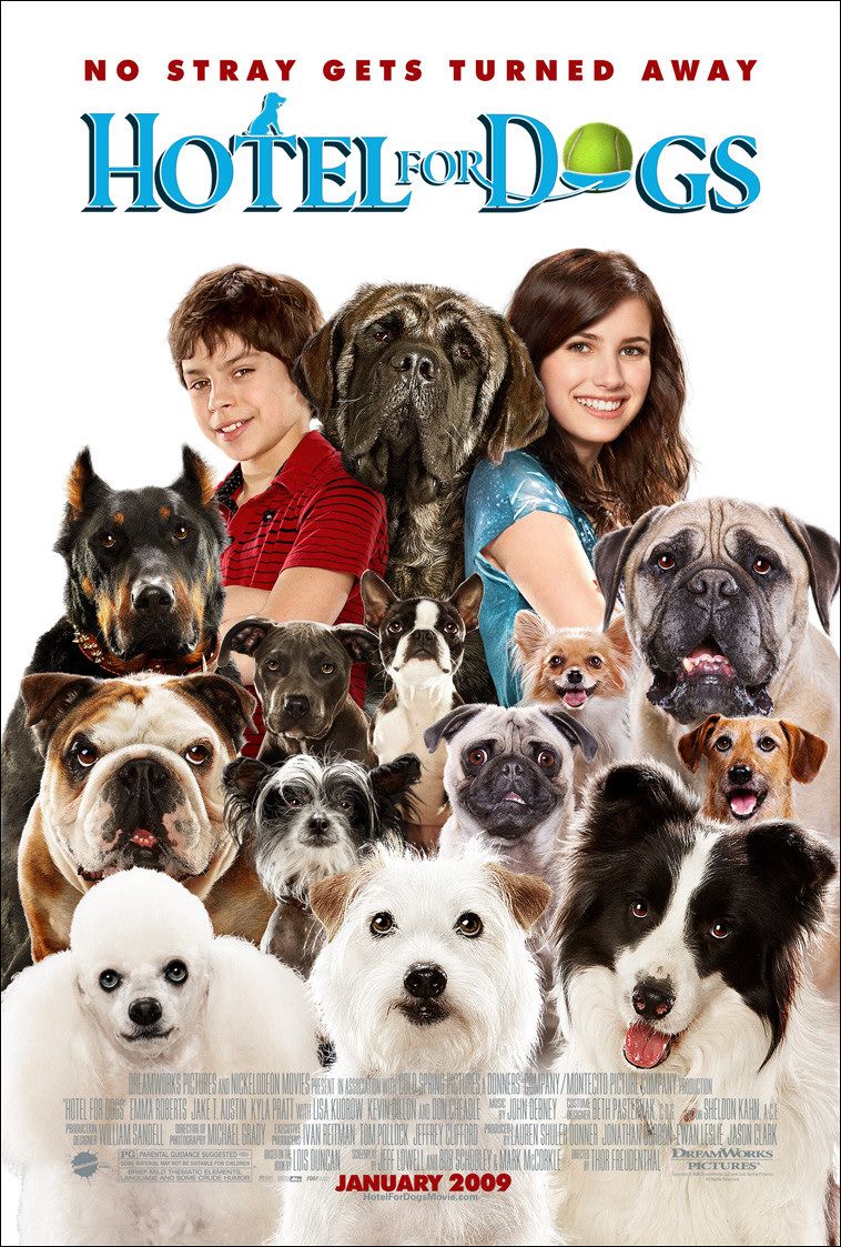 Extra Large Movie Poster Image for Hotel for Dogs (#1 of 8)