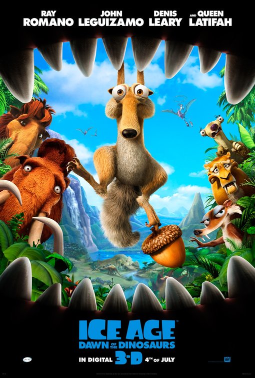 Ice Age: Dawn of the Dinosaurs Movie Poster