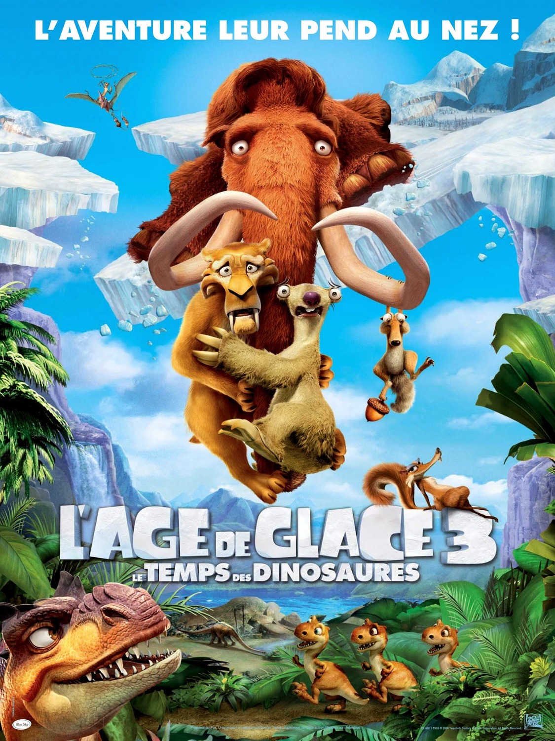 Extra Large Movie Poster Image for Ice Age: Dawn of the Dinosaurs (#4 of 9)