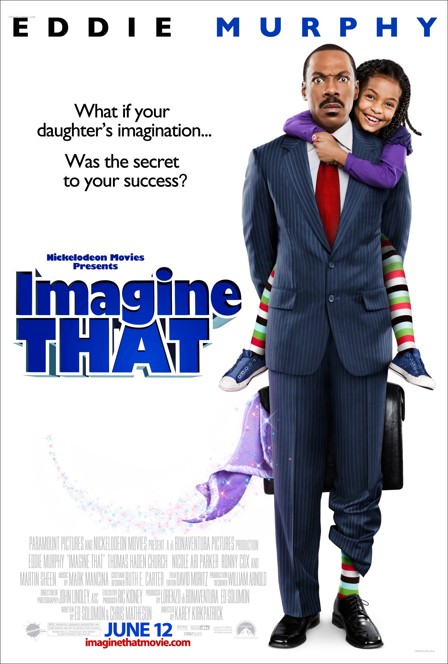 Mega Sized Movie Poster Image for Imagine That 
