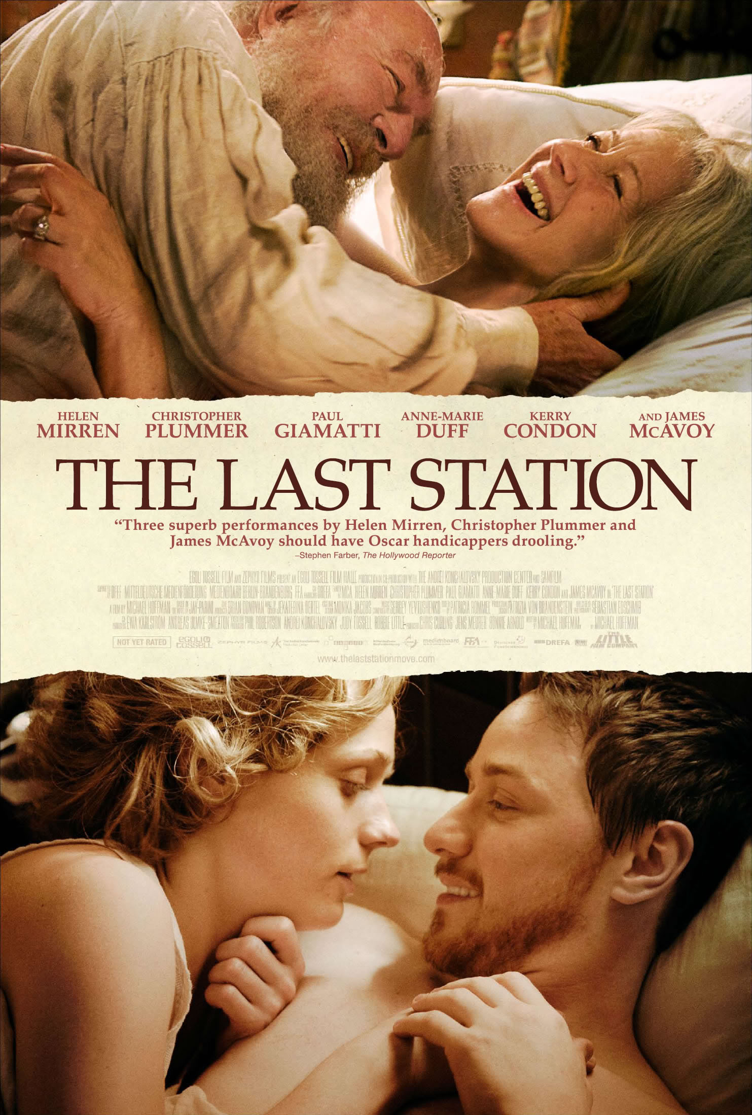 Mega Sized Movie Poster Image for The Last Station (#1 of 6)