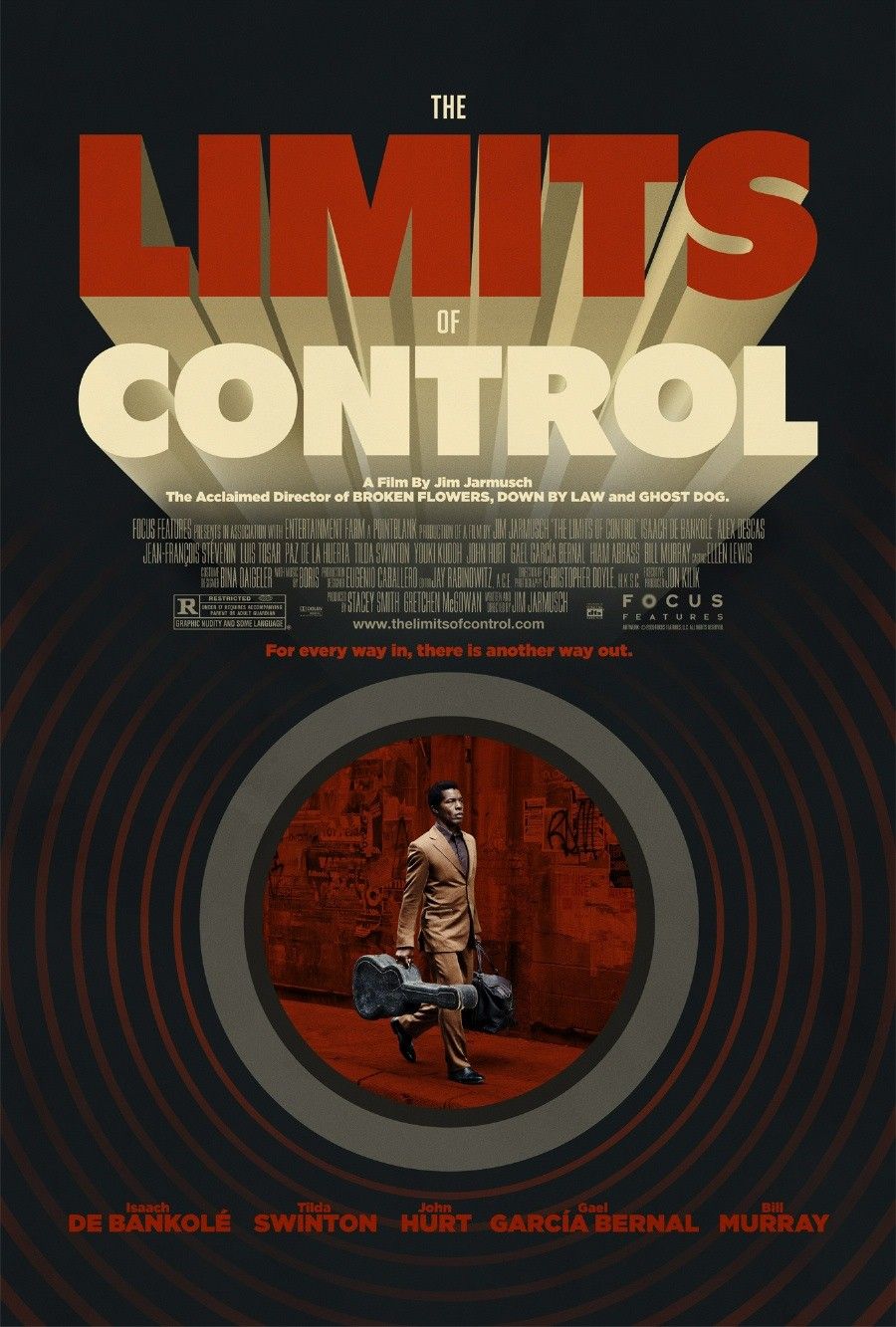 Extra Large Movie Poster Image for The Limits of Control (#1 of 4)