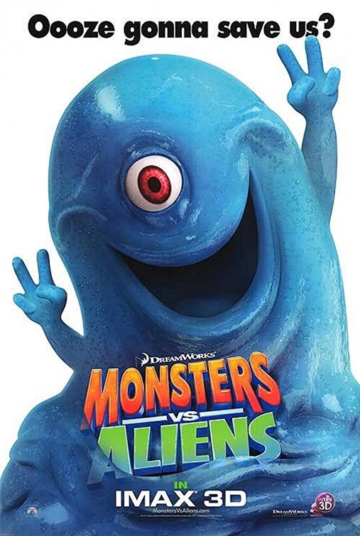 Monsters vs. Aliens Movie Poster
