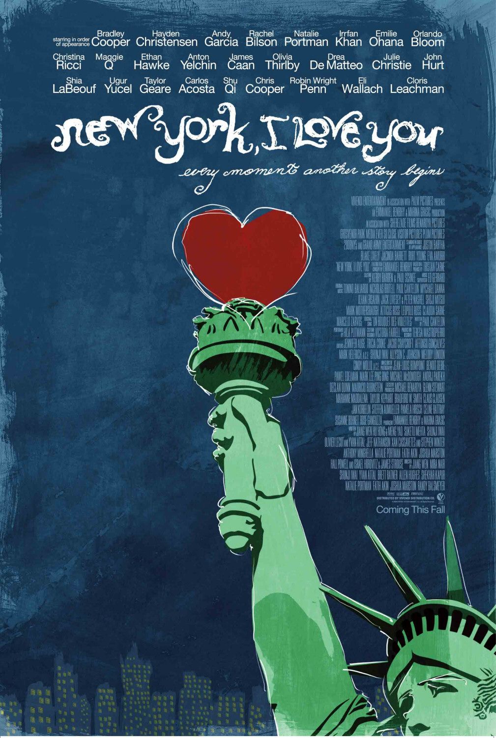 Extra Large Movie Poster Image for New York, I Love You (#1 of 6)