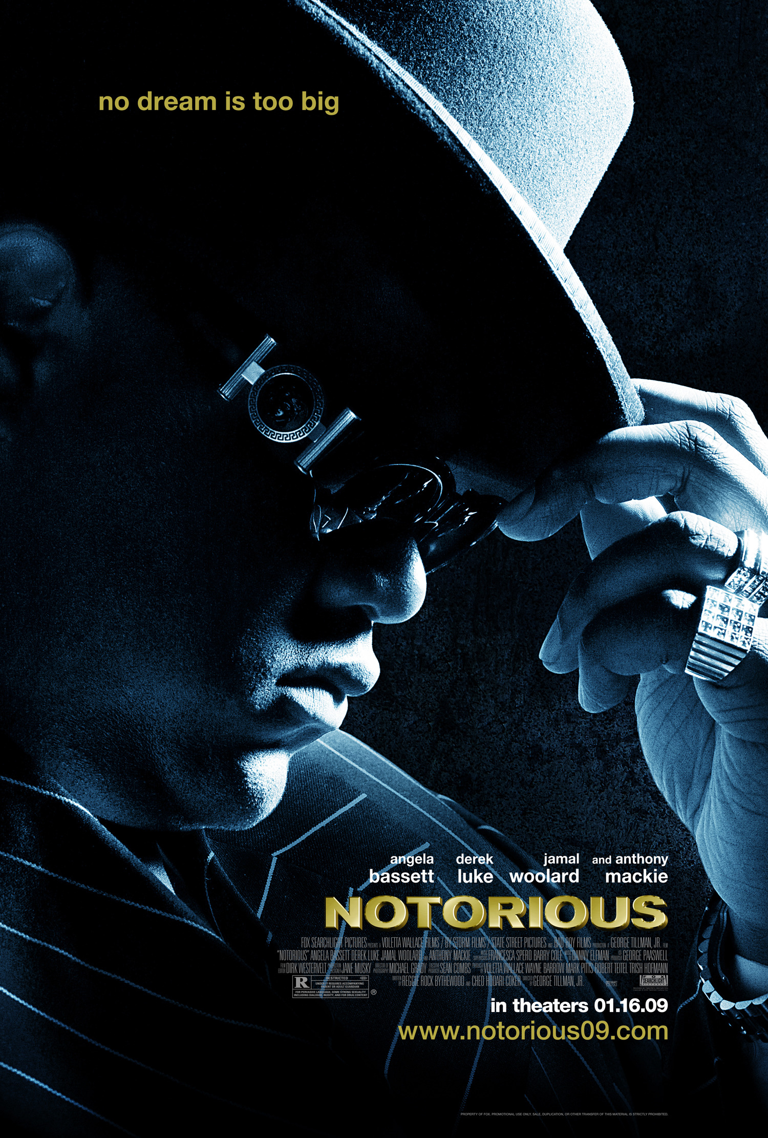 Mega Sized Movie Poster Image for Notorious (#1 of 8)