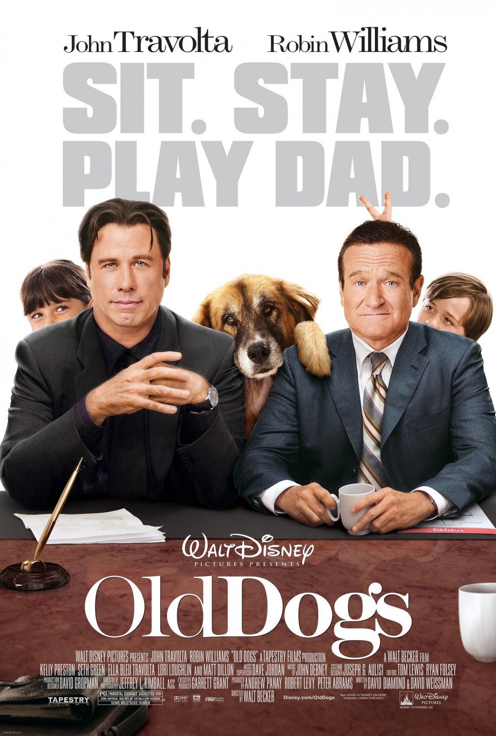 Extra Large Movie Poster Image for Old Dogs (#1 of 3)