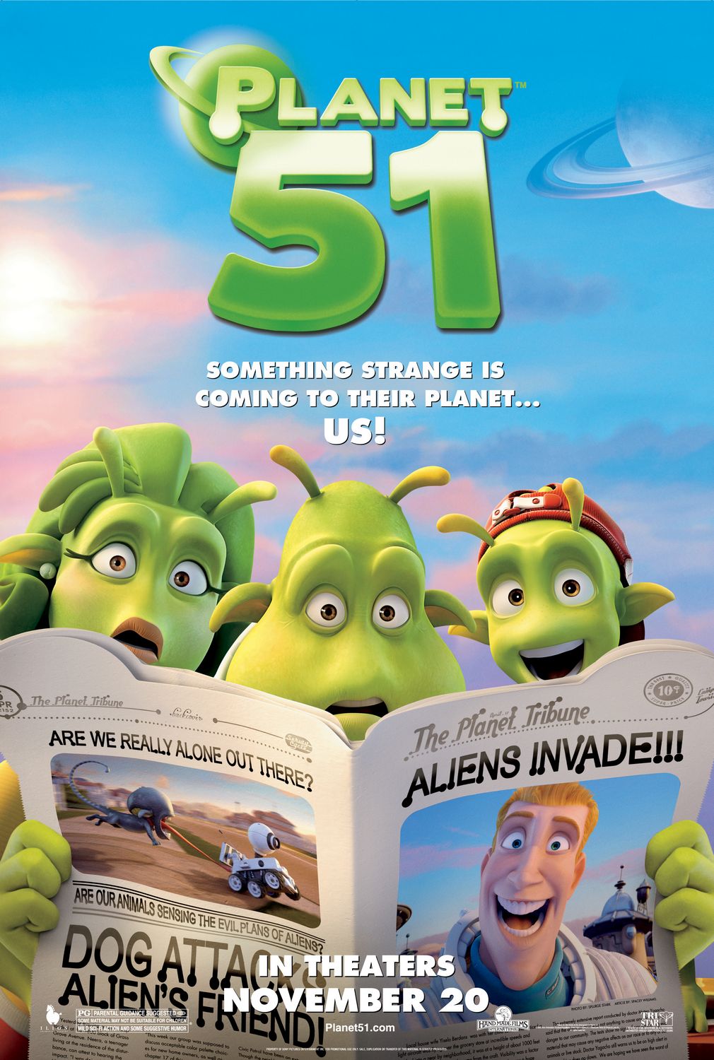 Extra Large Movie Poster Image for Planet 51 (#3 of 15)