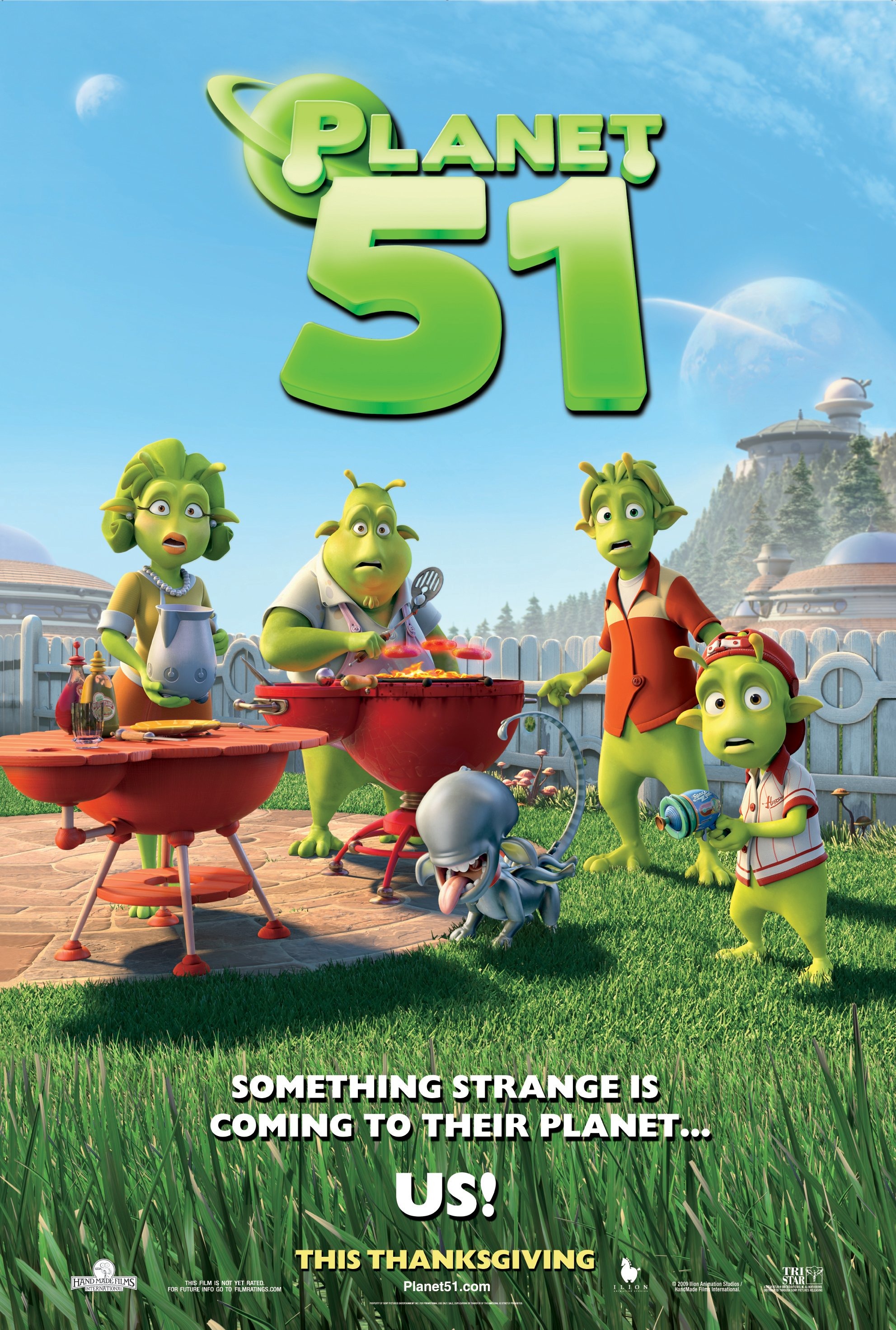 Mega Sized Movie Poster Image for Planet 51 (#1 of 15)