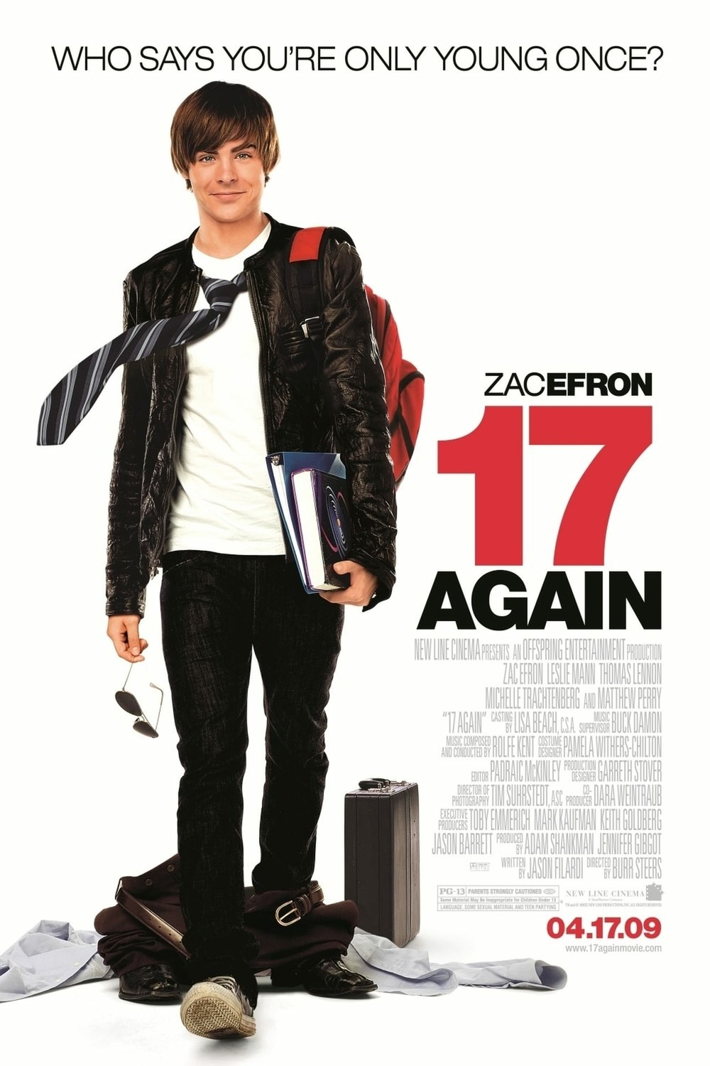 Extra Large Movie Poster Image for 17 Again (#2 of 2)