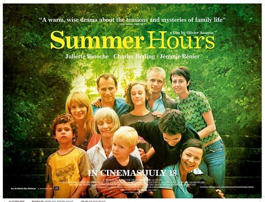 Summer Hours Movie Poster