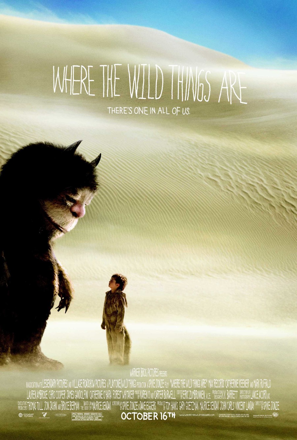 Extra Large Movie Poster Image for Where the Wild Things Are (#3 of 12)