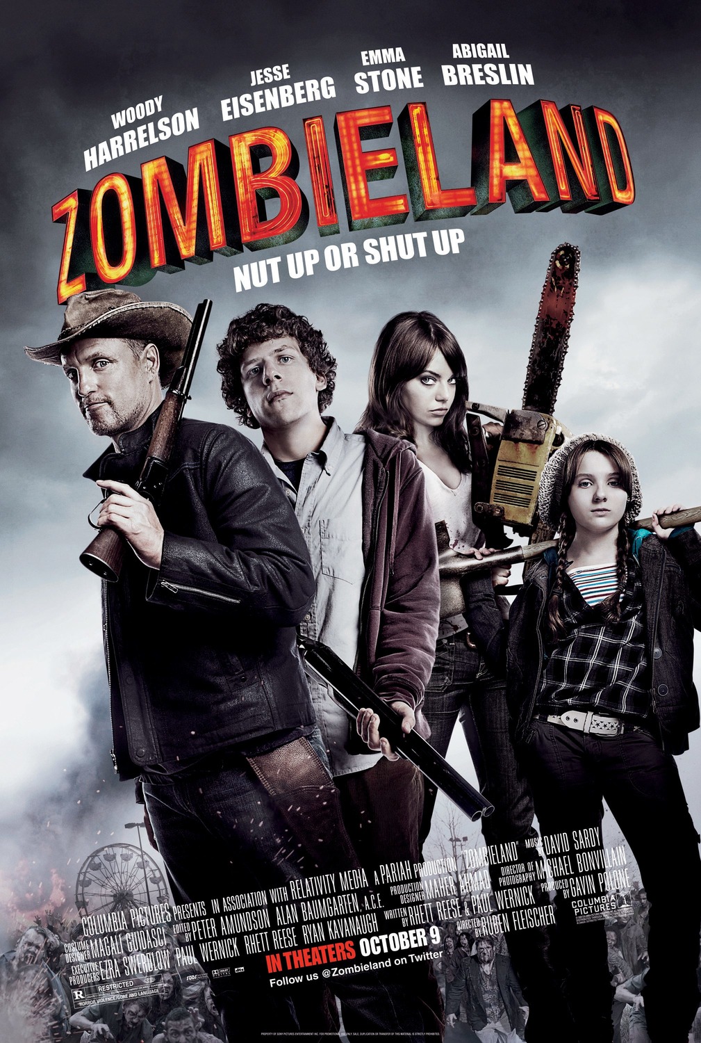 Extra Large Movie Poster Image for Zombieland (#2 of 7)