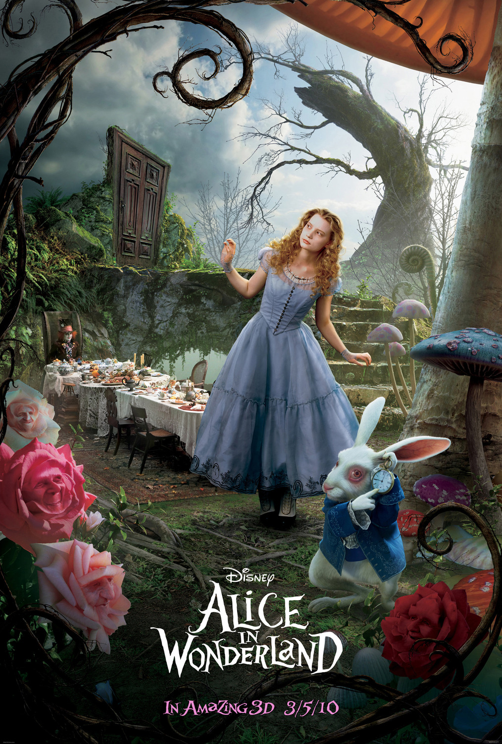 Extra Large Movie Poster Image for Alice in Wonderland (#6 of 10)