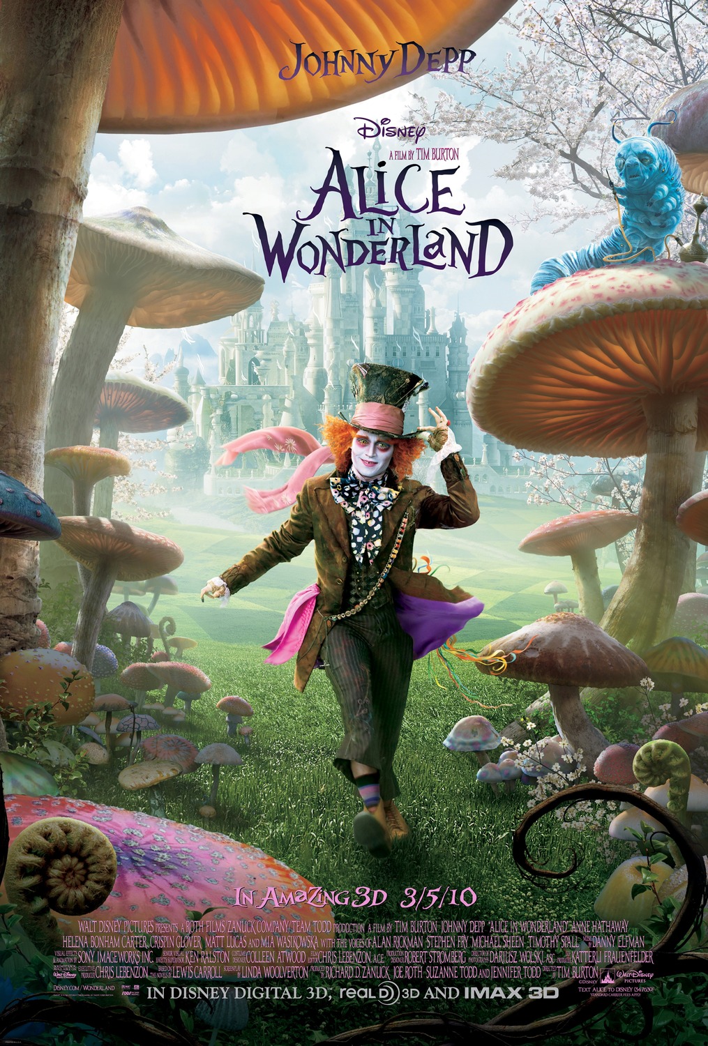 Extra Large Movie Poster Image for Alice in Wonderland (#7 of 10)