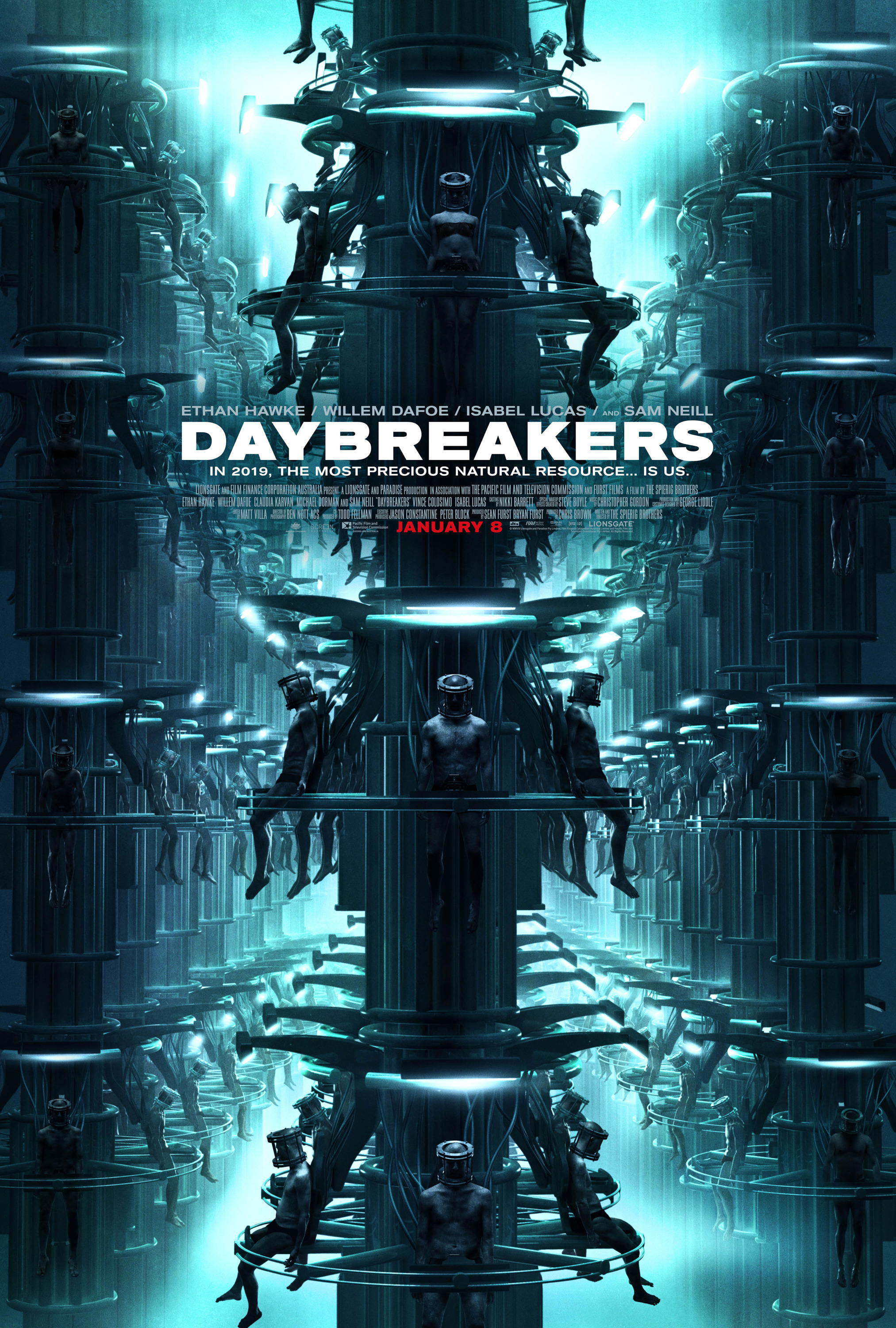 Mega Sized Movie Poster Image for Daybreakers (#2 of 11)