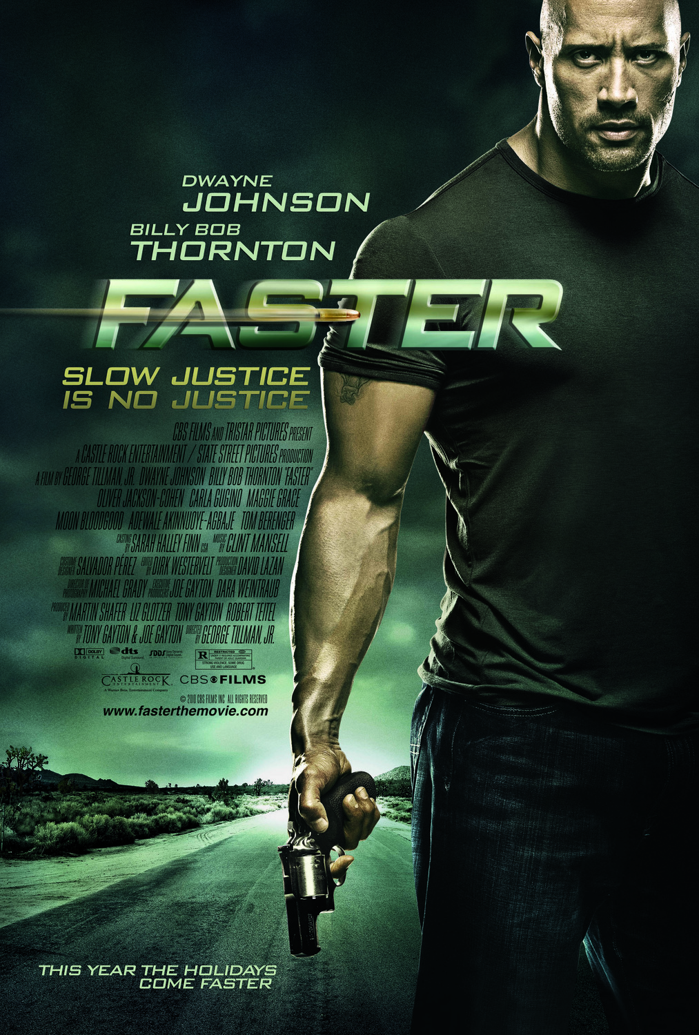 Extra Large Movie Poster Image for Faster (#2 of 2)