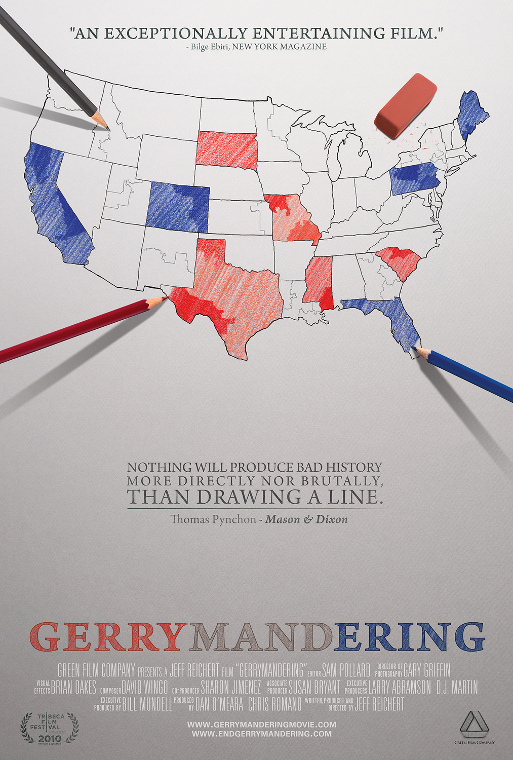 Extra Large Movie Poster Image for Gerrymandering 