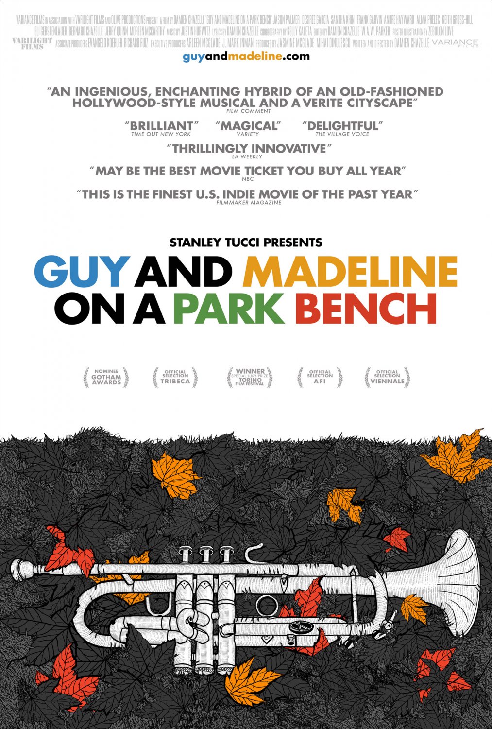 Extra Large Movie Poster Image for Guy and Madeline on a Park Bench (#2 of 2)