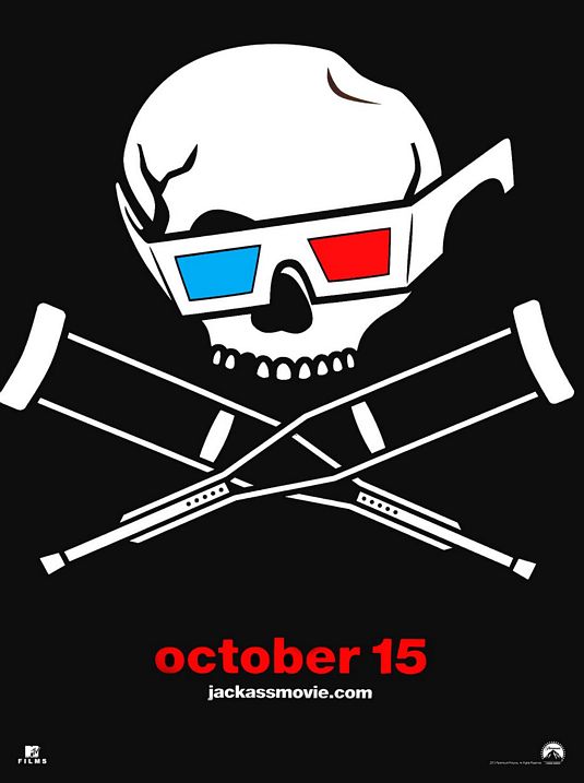 Jackass 3-D Movie Poster