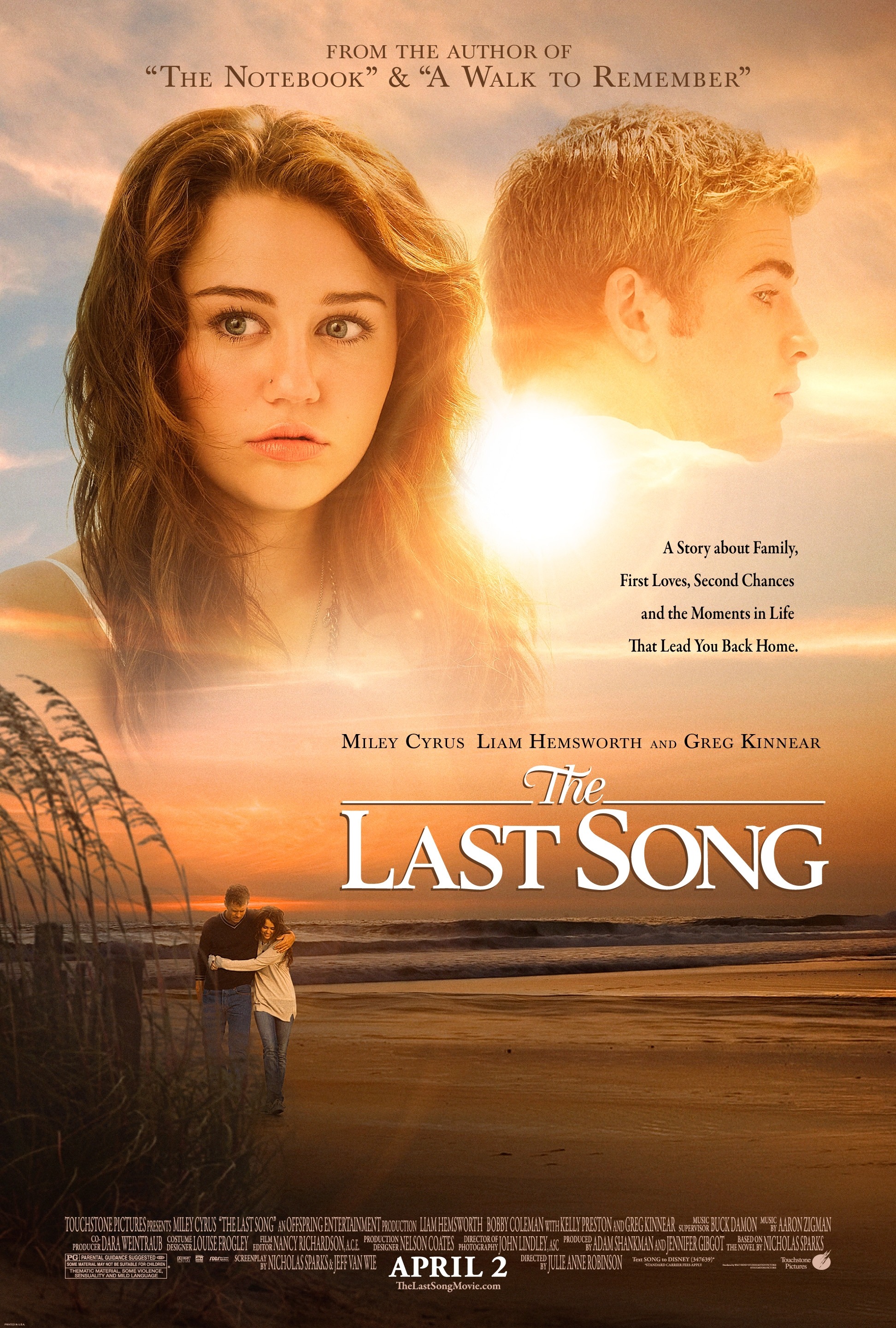 Mega Sized Movie Poster Image for The Last Song (#1 of 3)