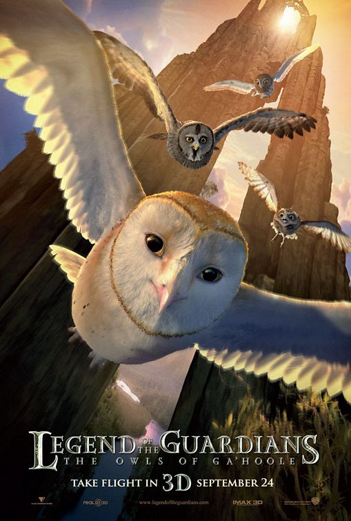 Legend of the Guardians: The Owls of Ga'Hoole Movie Poster
