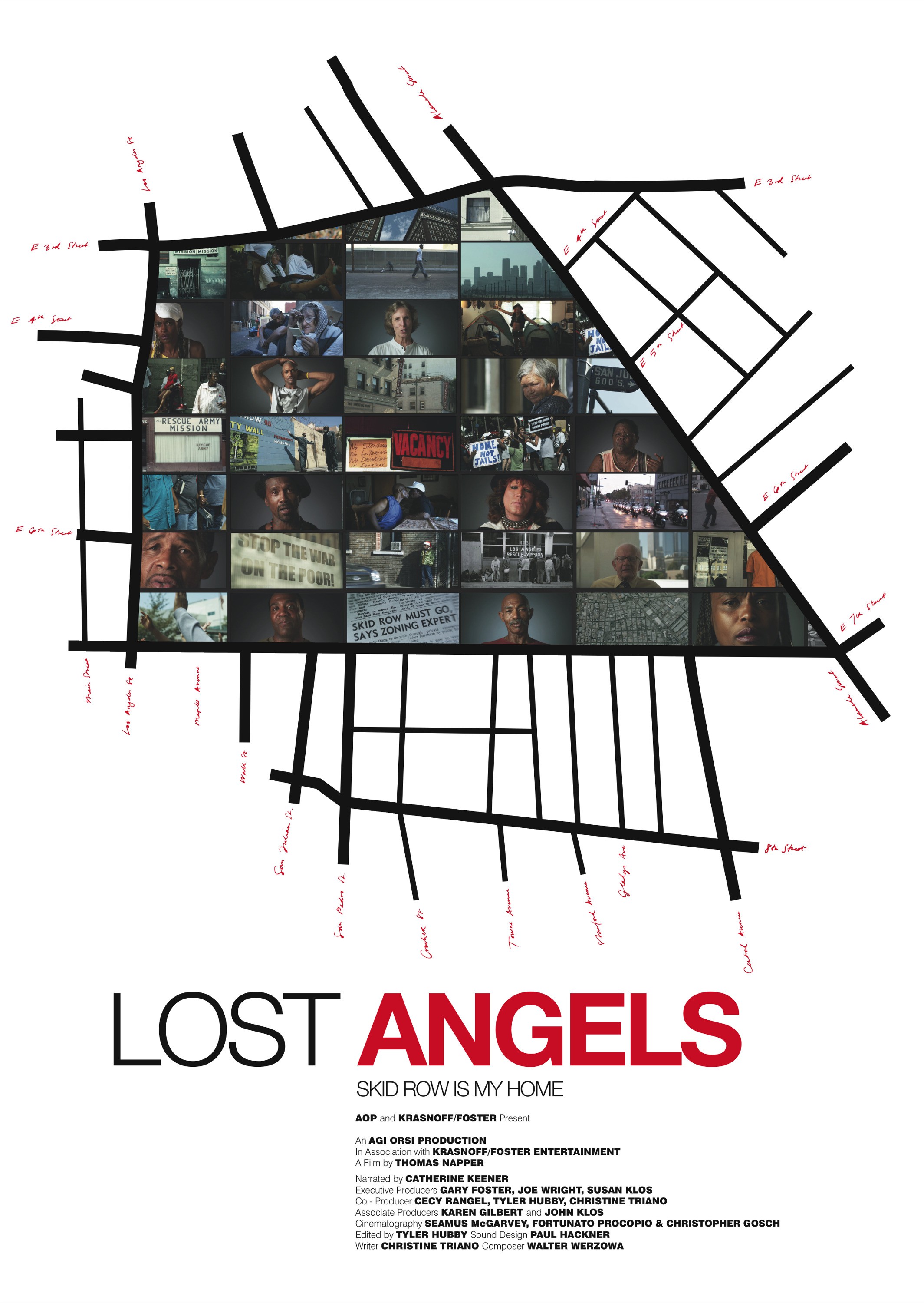 Mega Sized Movie Poster Image for Lost Angels: Skid Row Is My Home 