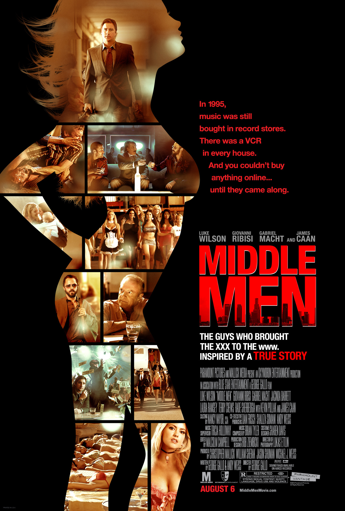 Mega Sized Movie Poster Image for Middle Men 