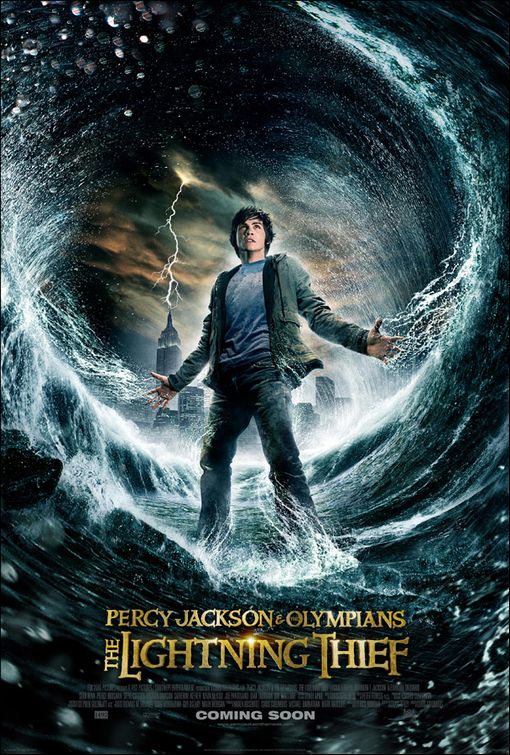 Percy Jackson & the Olympians: The Lightning Thief Movie Poster