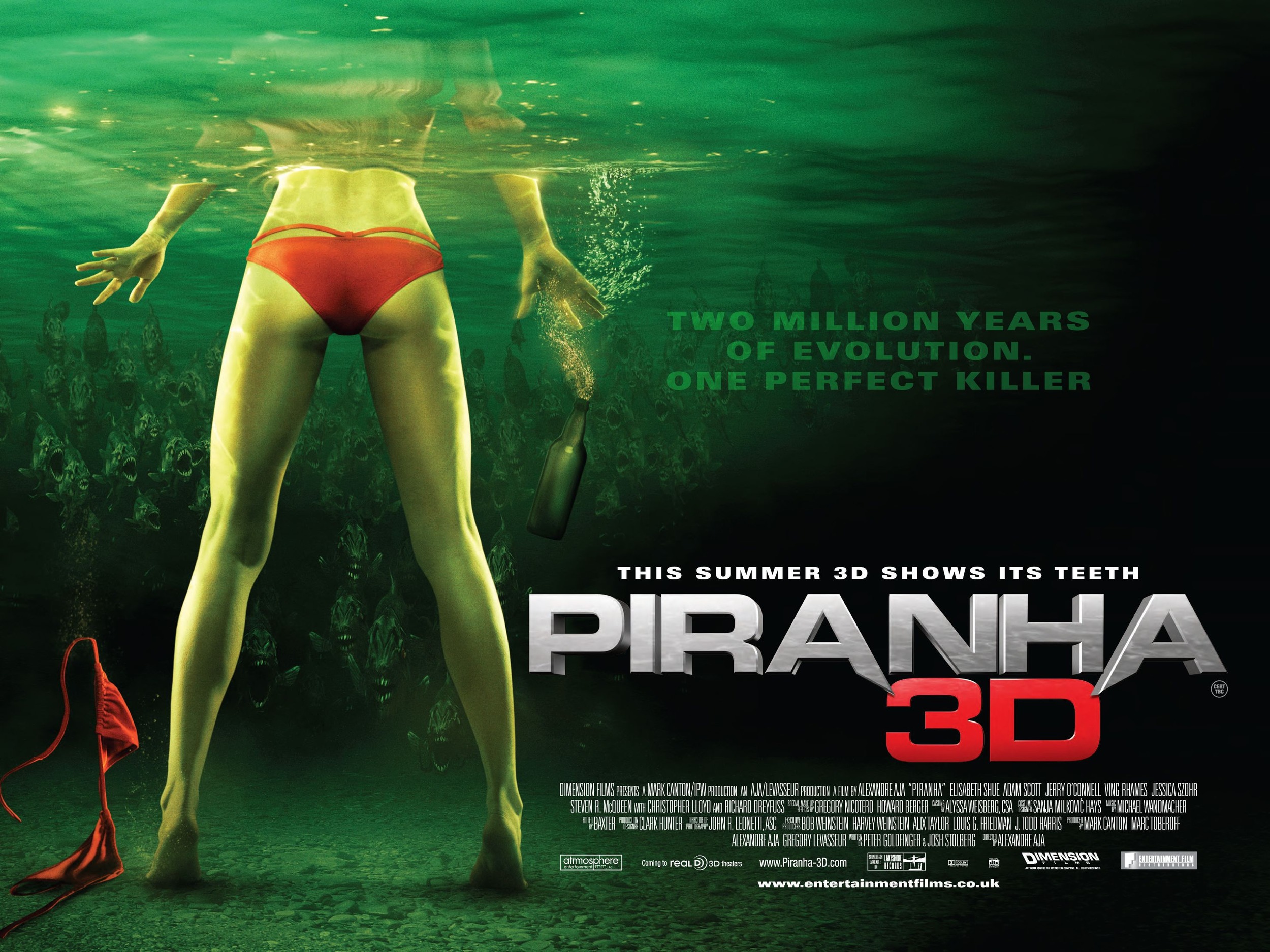Mega Sized Movie Poster Image for Piranha 3-D (#5 of 7)