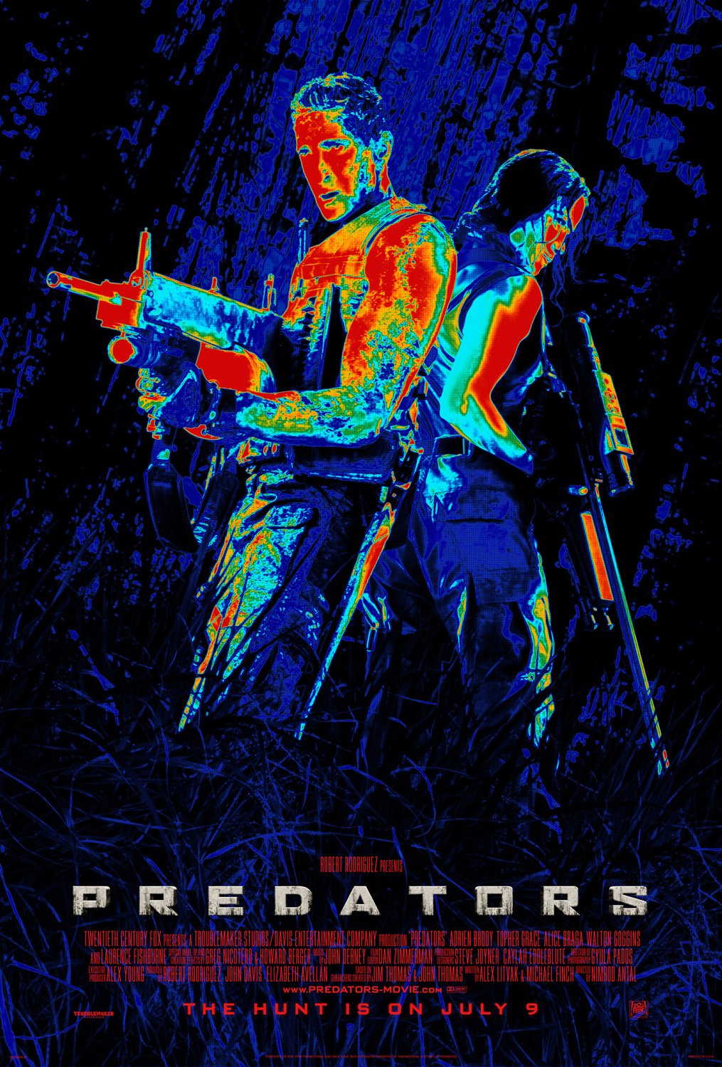 Extra Large Movie Poster Image for Predators (#6 of 6)