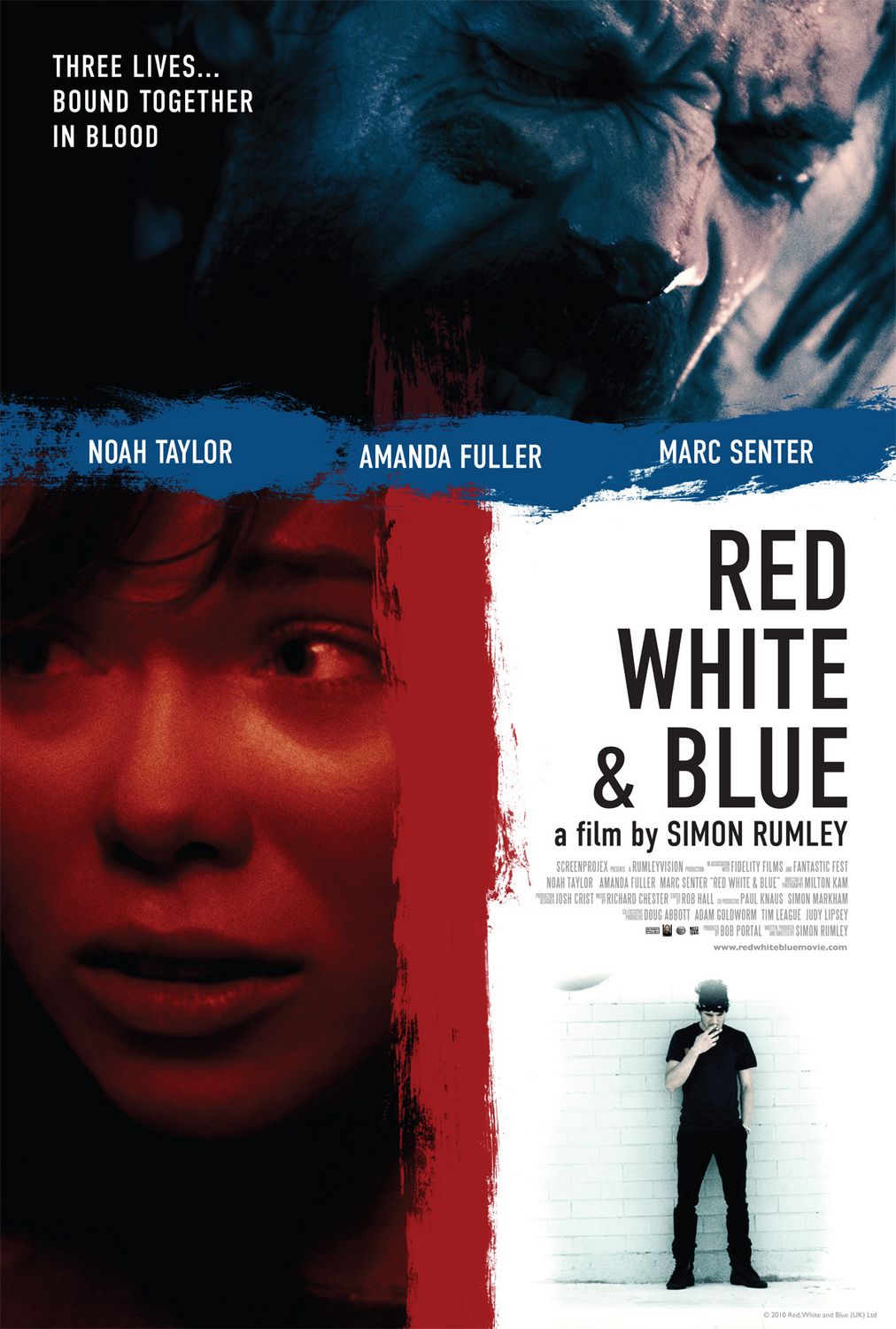 Extra Large Movie Poster Image for Red White & Blue 