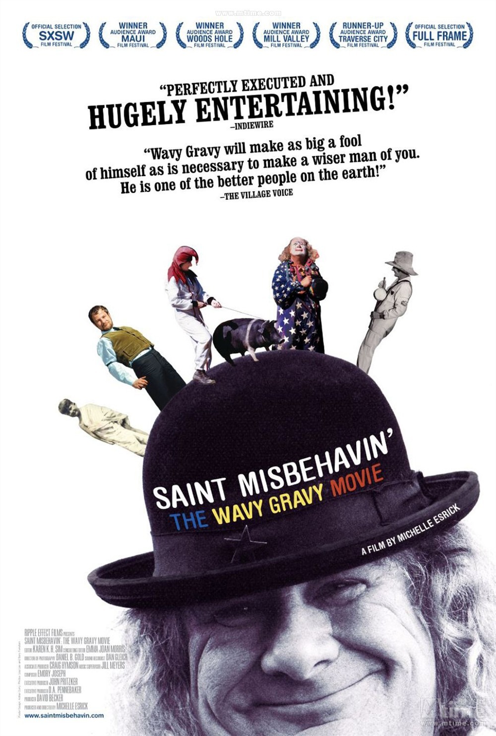 Extra Large Movie Poster Image for Saint Misbehavin': The Wavy Gravy Movie 