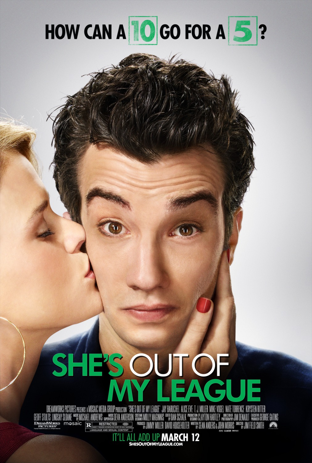 Extra Large Movie Poster Image for She's Out of My League (#1 of 3)
