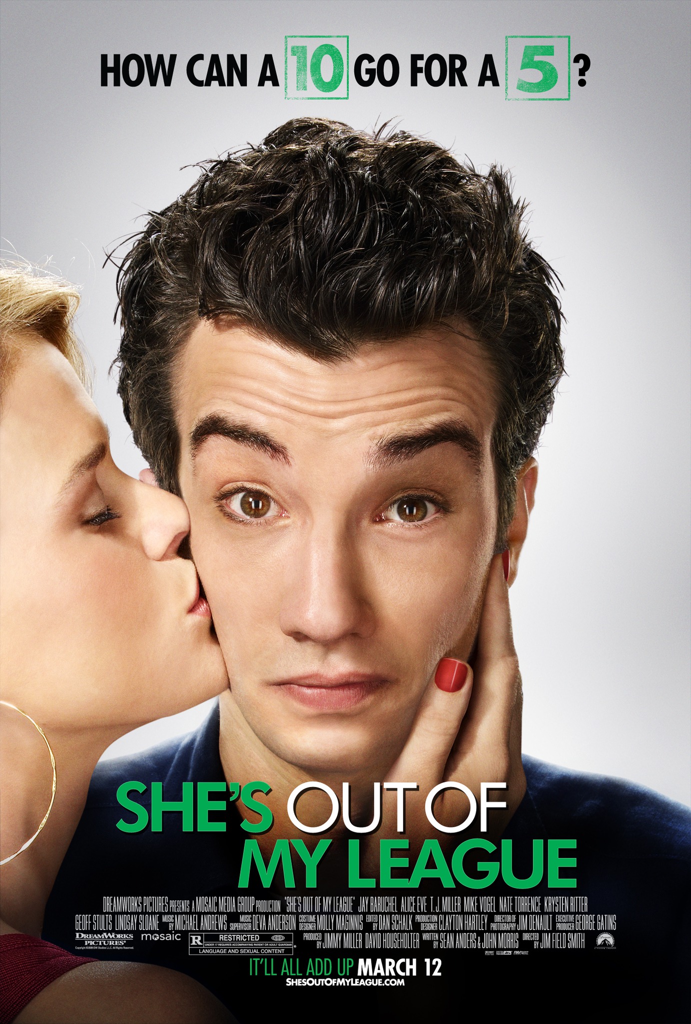 Mega Sized Movie Poster Image for She's Out of My League (#1 of 3)