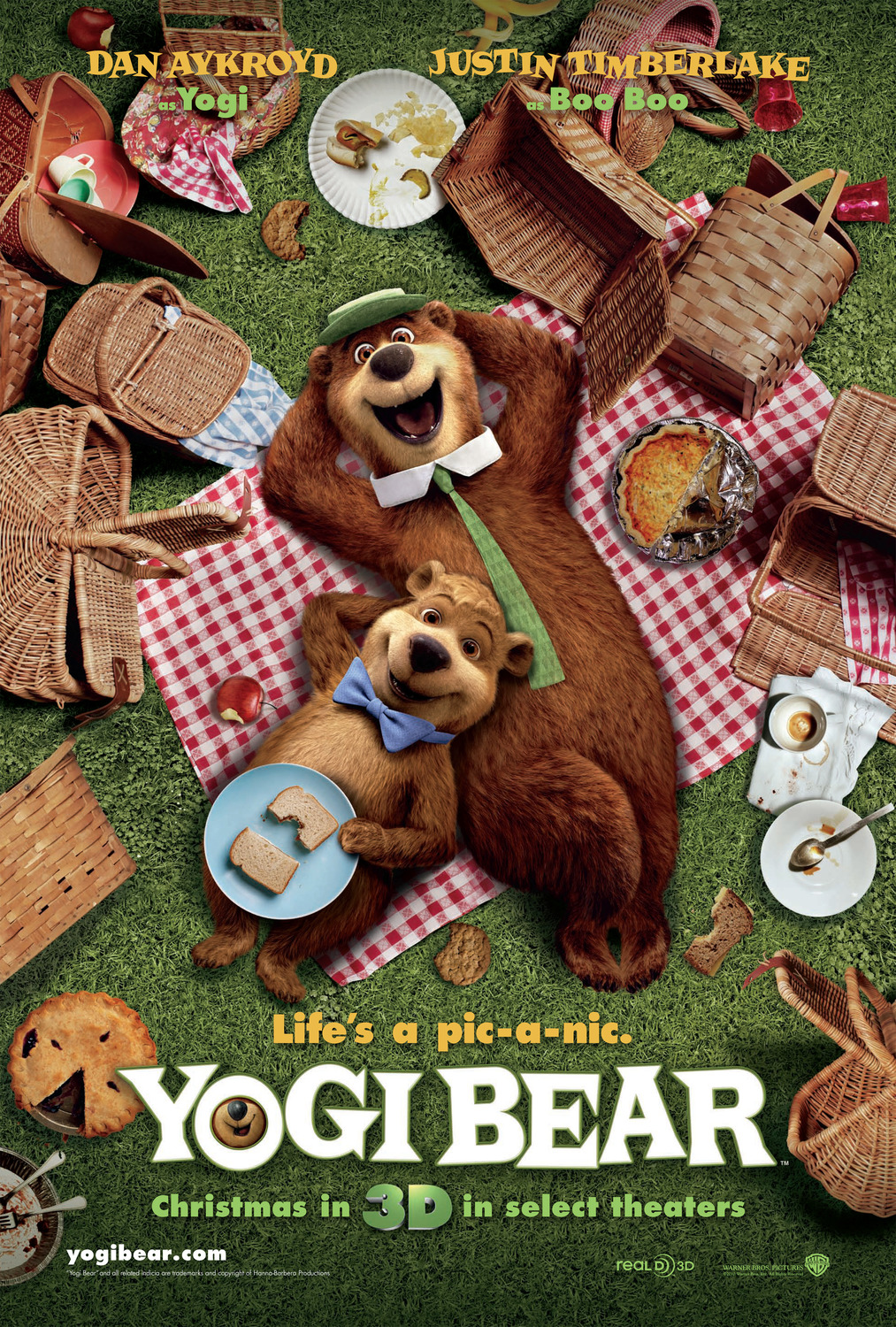 Extra Large Movie Poster Image for Yogi Bear (#1 of 12)