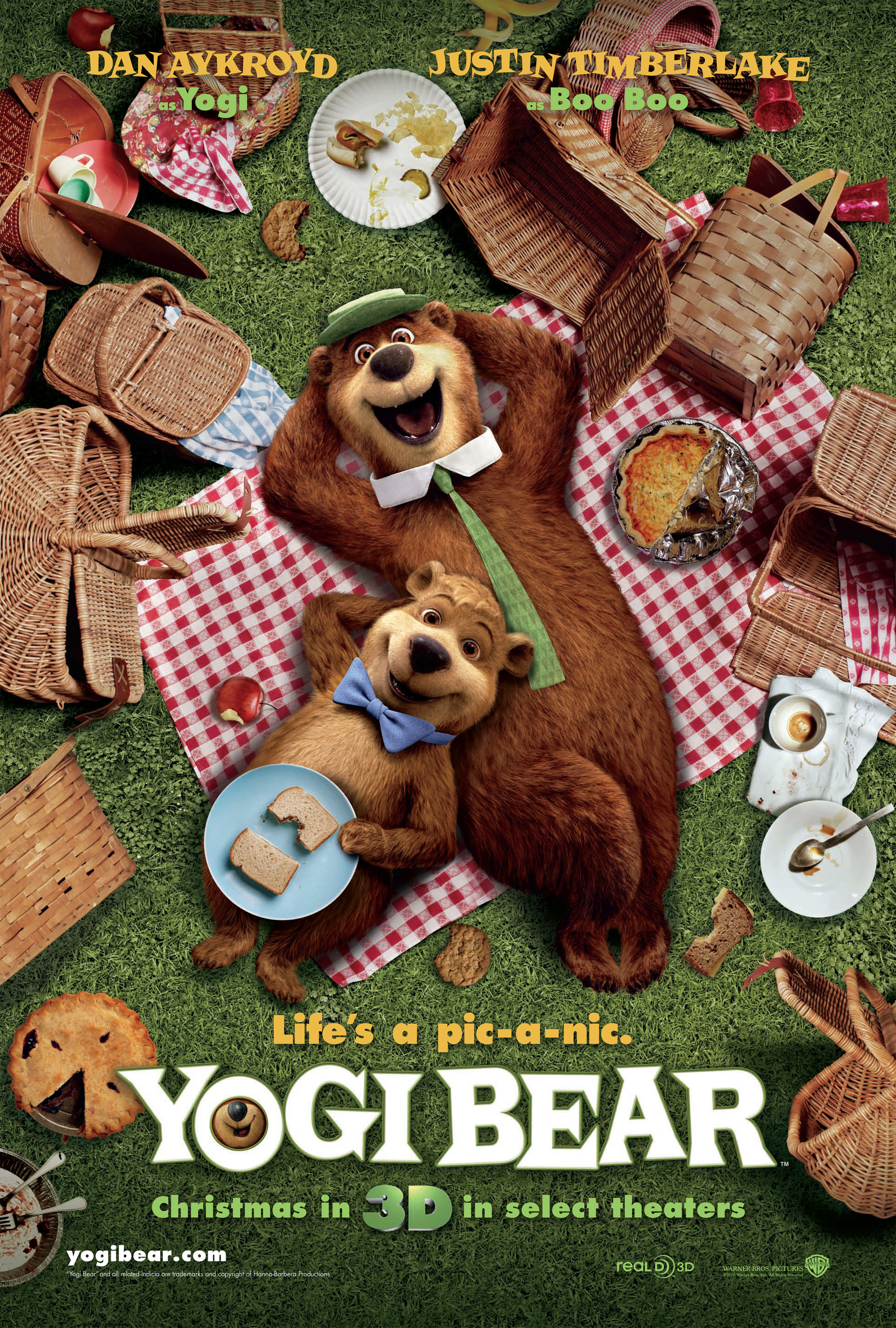 Mega Sized Movie Poster Image for Yogi Bear (#1 of 12)