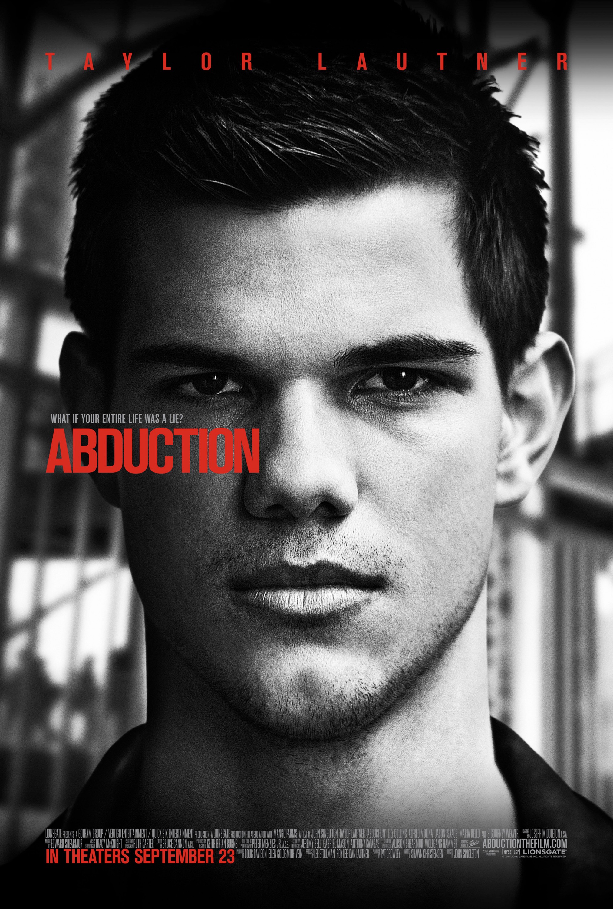 Mega Sized Movie Poster Image for Abduction (#1 of 3)