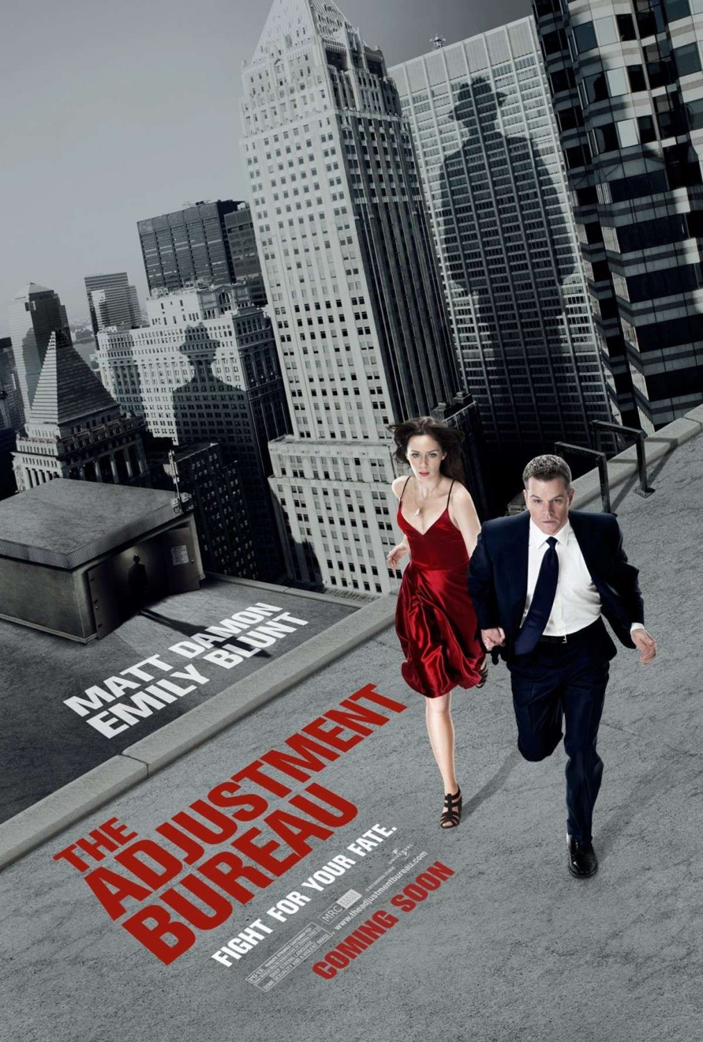 Extra Large Movie Poster Image for The Adjustment Bureau (#1 of 7)