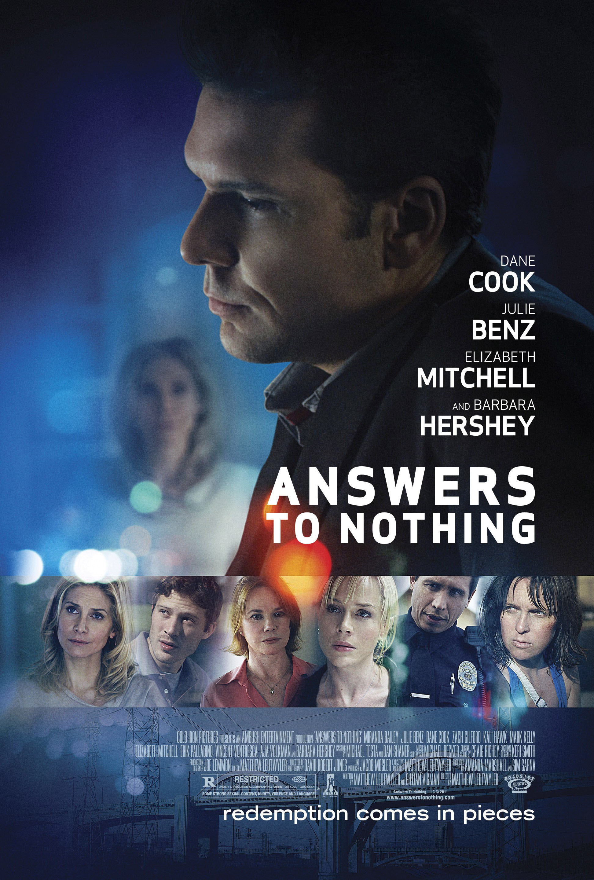 Mega Sized Movie Poster Image for Answers to Nothing 