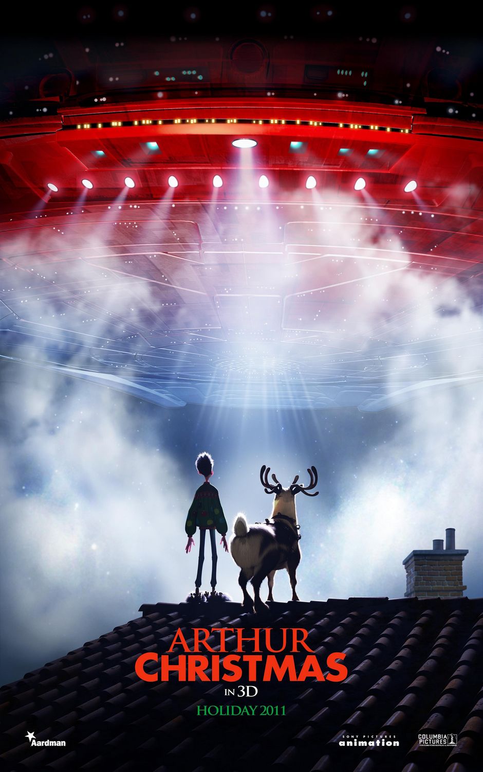 Extra Large Movie Poster Image for Arthur Christmas (#1 of 10)