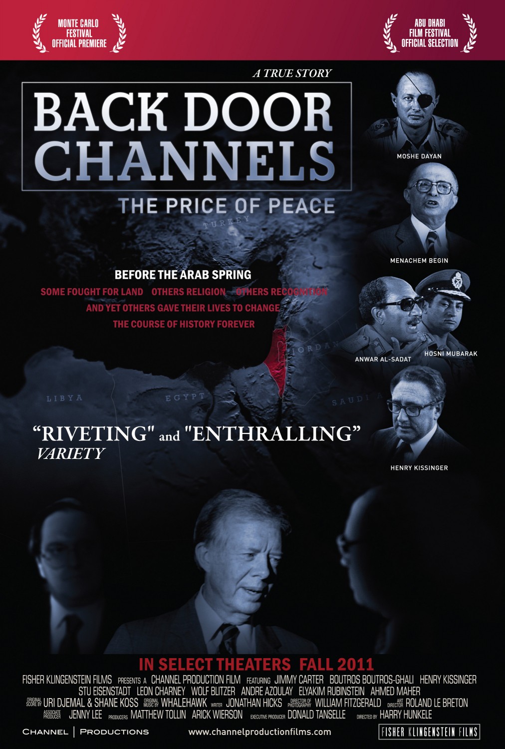 Extra Large Movie Poster Image for Back Door Channels: The Price of Peace 