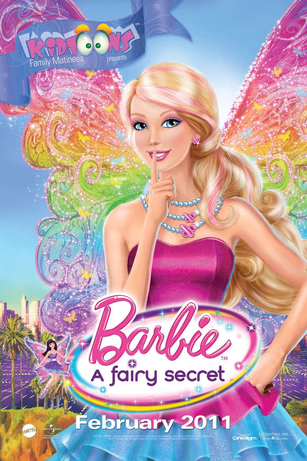 Extra Large Movie Poster Image for Barbie: A Fairy Secret 