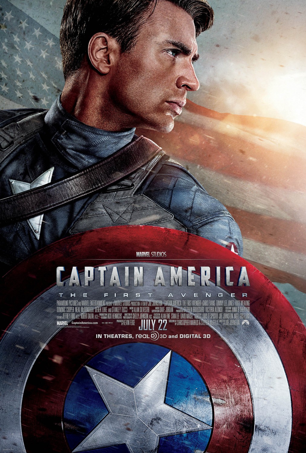 Extra Large Movie Poster Image for Captain America: The First Avenger (#2 of 6)