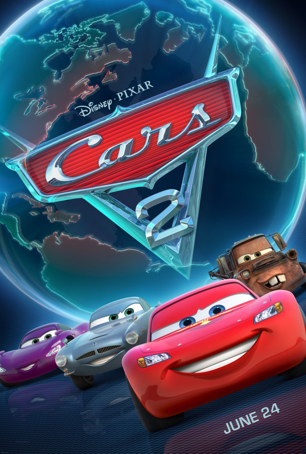 Extra Large Movie Poster Image for Cars 2 (#5 of 18)